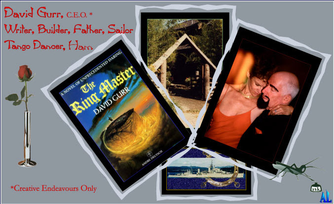 Preview of David Gurr's author website
